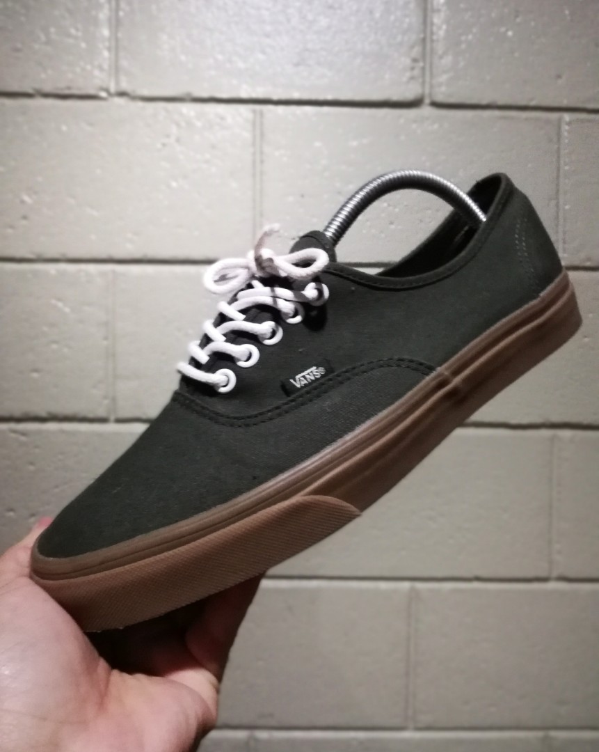 vans old skool verdant green