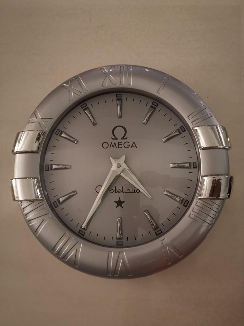 omega constellation wall clock