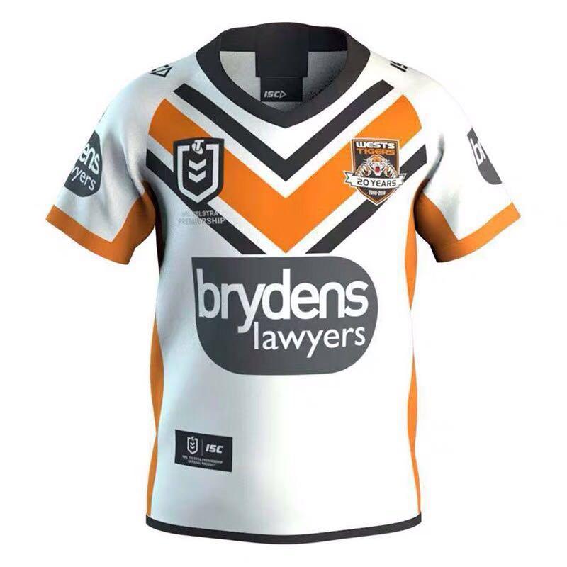 west tigers away jersey