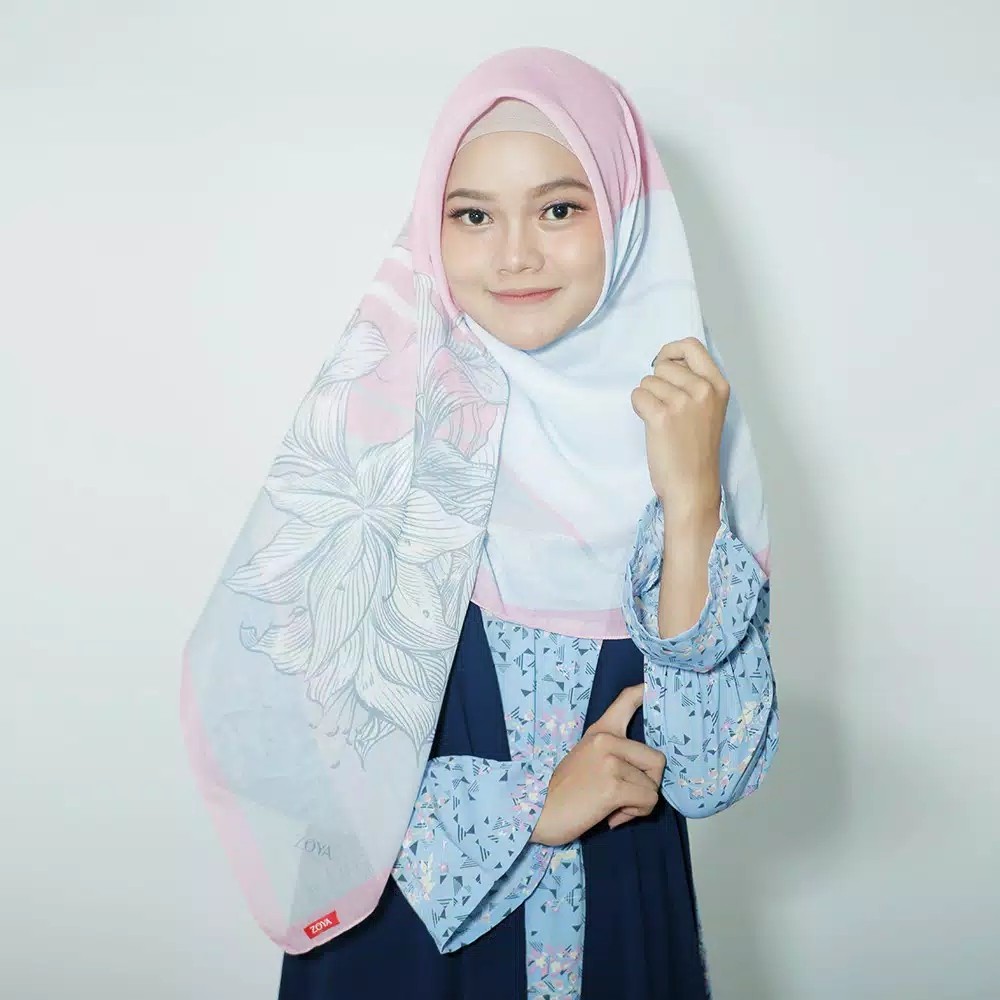 Zoya Scarf Kerudung Gracie Peony Olshop Fashion Olshop Muslim On