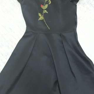 Cheongsam style dinner dress