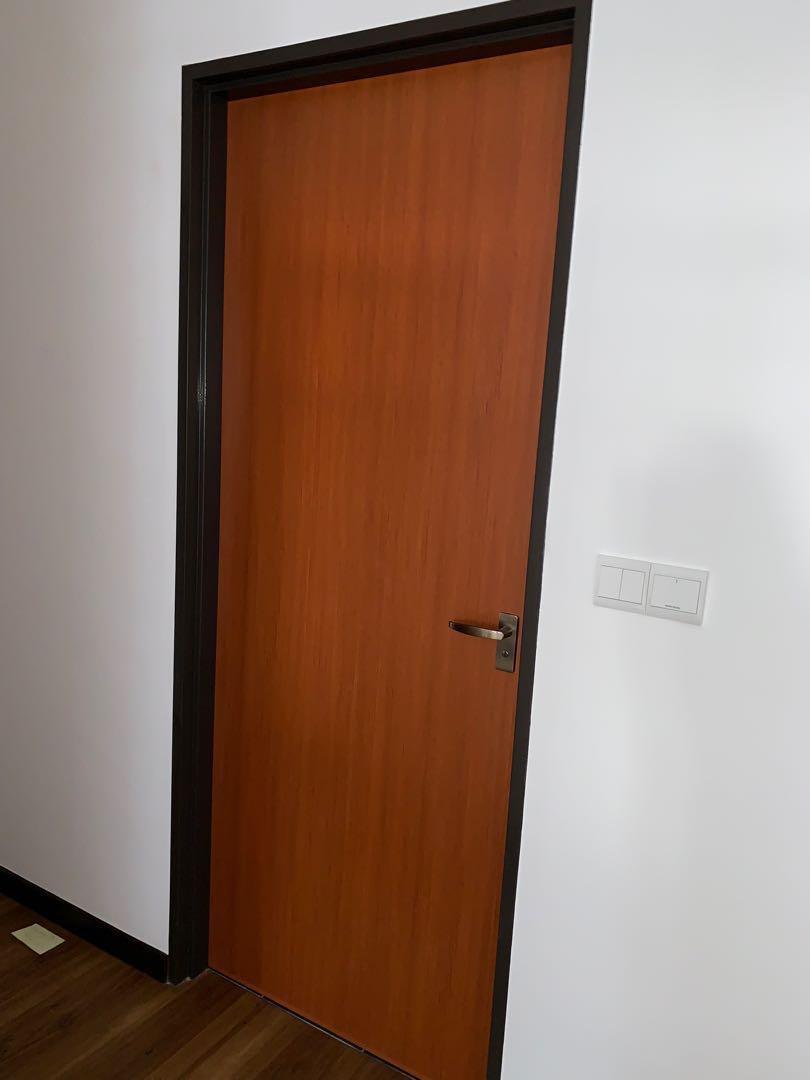 2 x BN Solid wood veneer door , Furniture & Home Living, Furniture