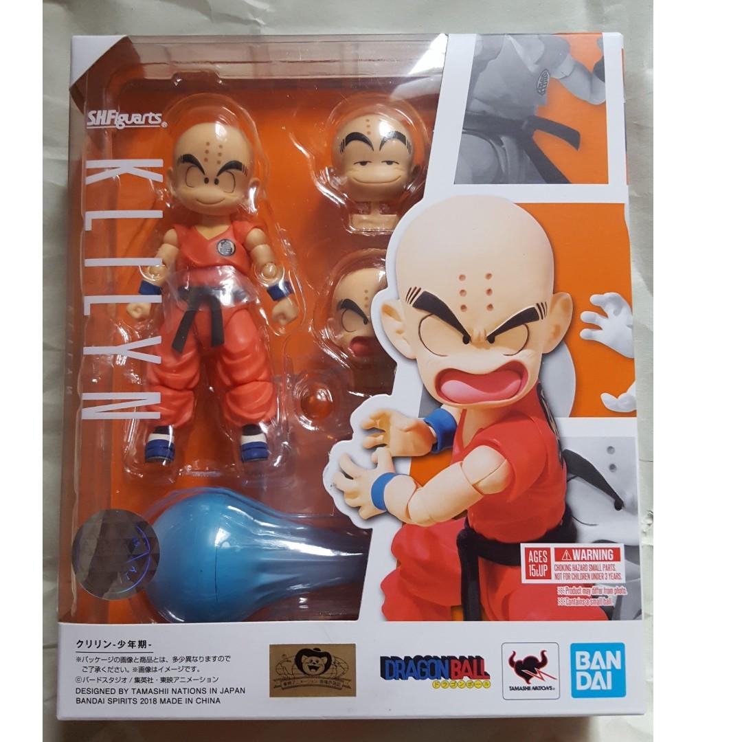 全新日版未開shf Dragon Ball 龍珠klilyn S H Figuarts 少年版無限無閑無閒悟空 興趣及遊戲 玩具 遊戲類 Carousell