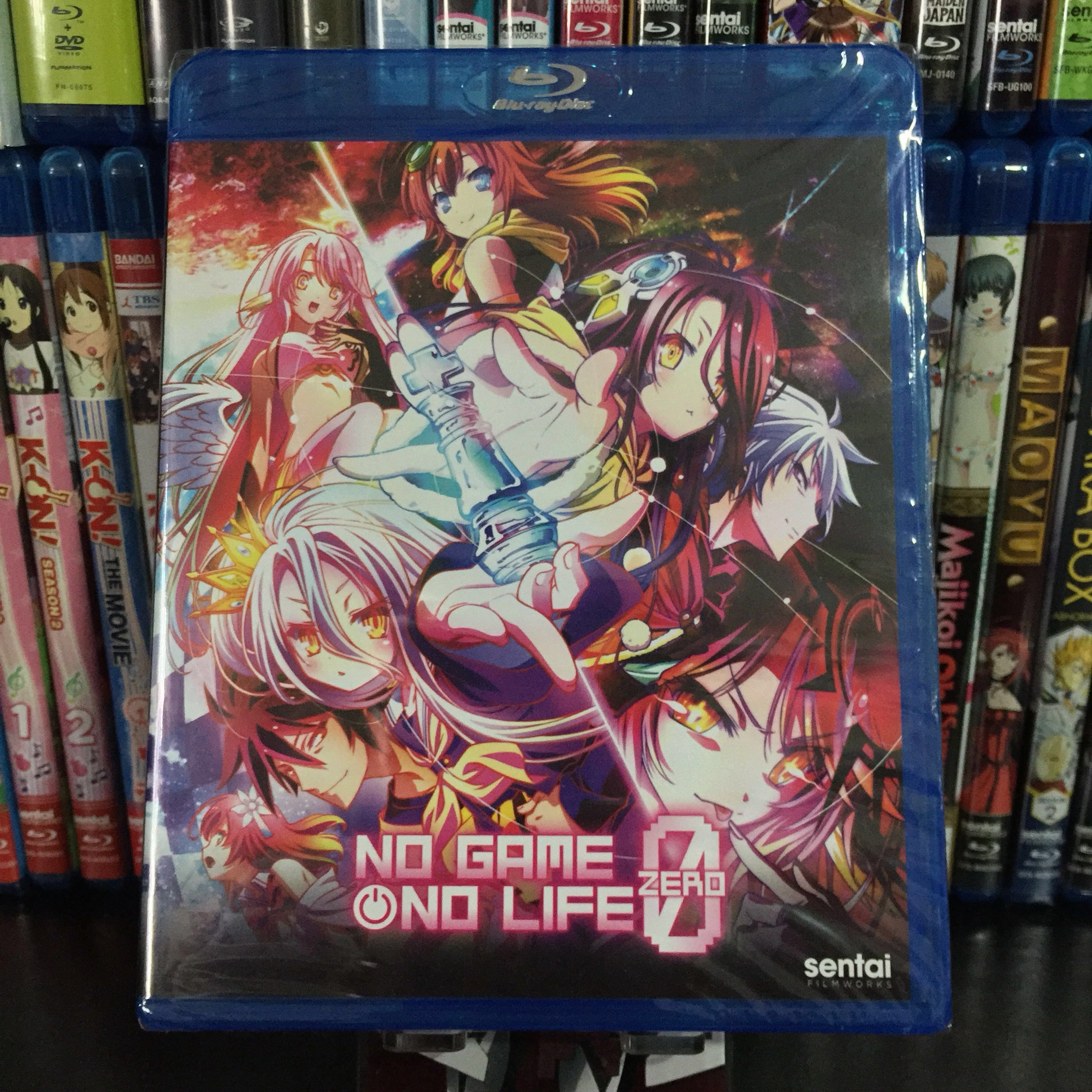 Anime No Game No Life Zero Movie Blu Ray, Hobbies & Toys, Music & Media,  CDs & DVDs on Carousell