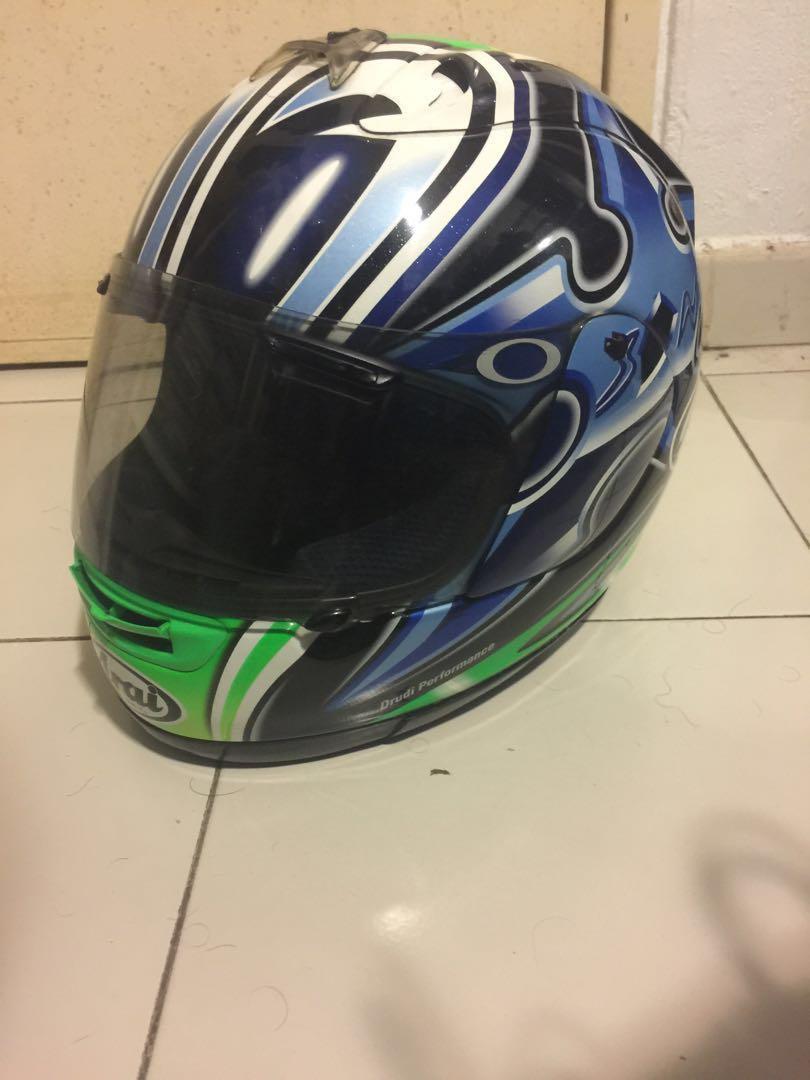 Arai Helmet RX-7RR4, Motorcycles, Motorcycle Apparel on Carousell