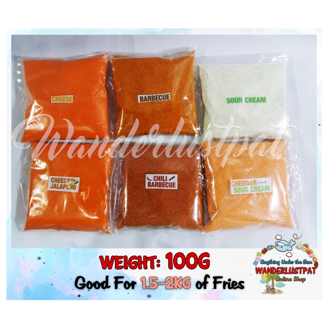 Authentic Potato Corner French Fries and Popcorn Powder 100g