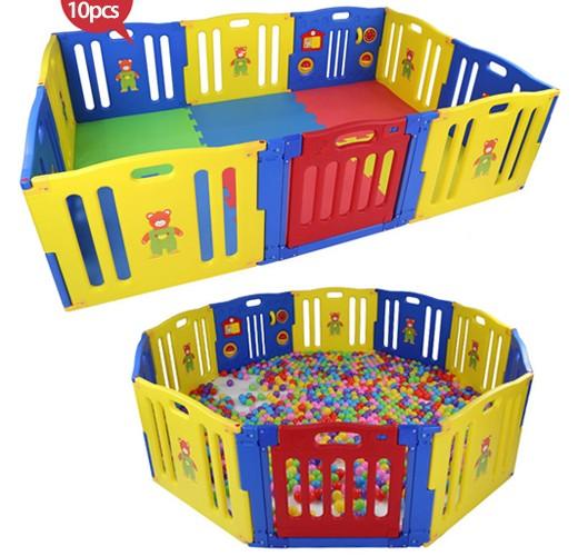 10 panel play yard