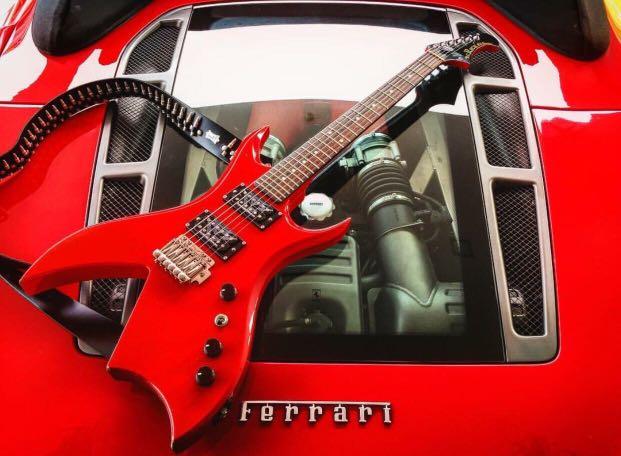 B.C Rich 日本製 ferrari red