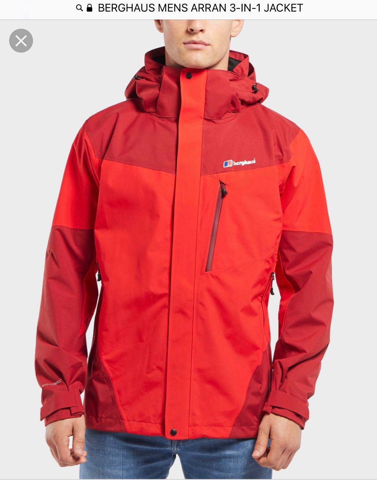 Berghaus arran 3 in 1 on sale