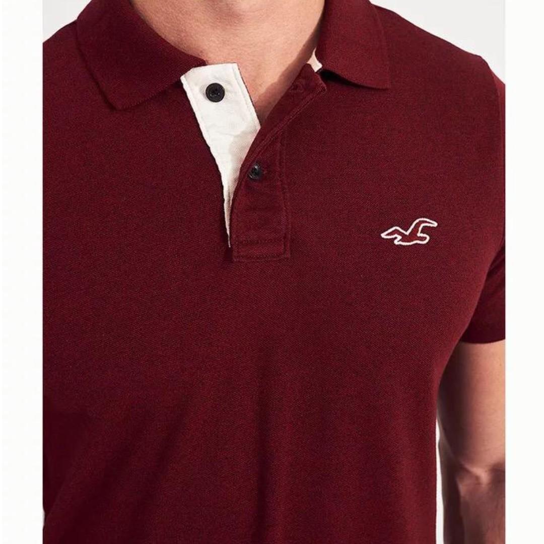 BNWT HOLLISTER STRETCH SLIM FIT POLO