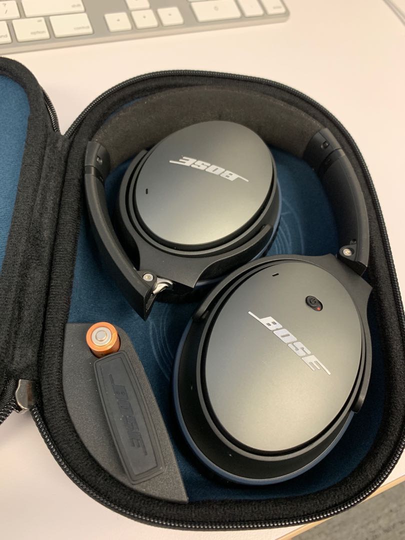 Bose QuietComfort 25 Noise Cancelling Headphones Wired QC25 - Black