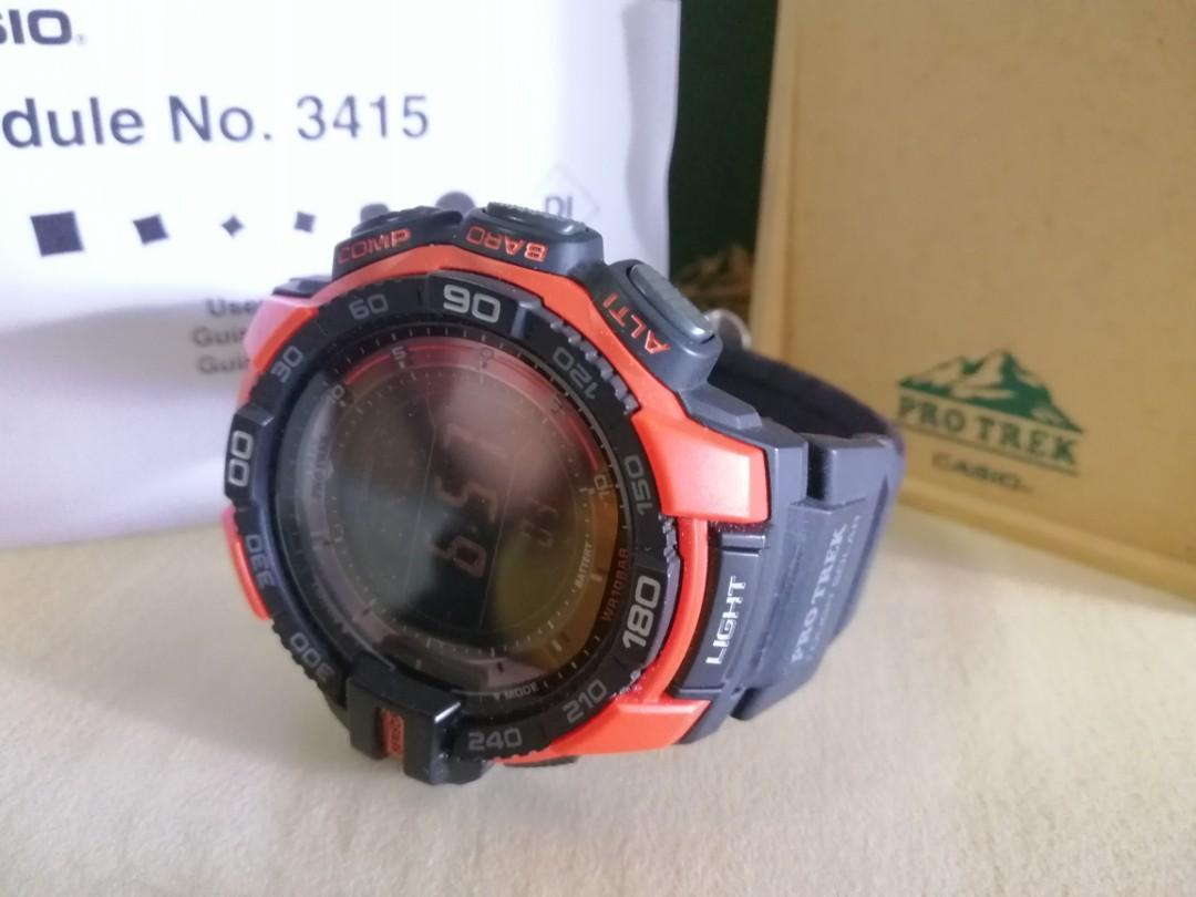 CASIO Pro Trek Tough Solar Watch Module 3415
