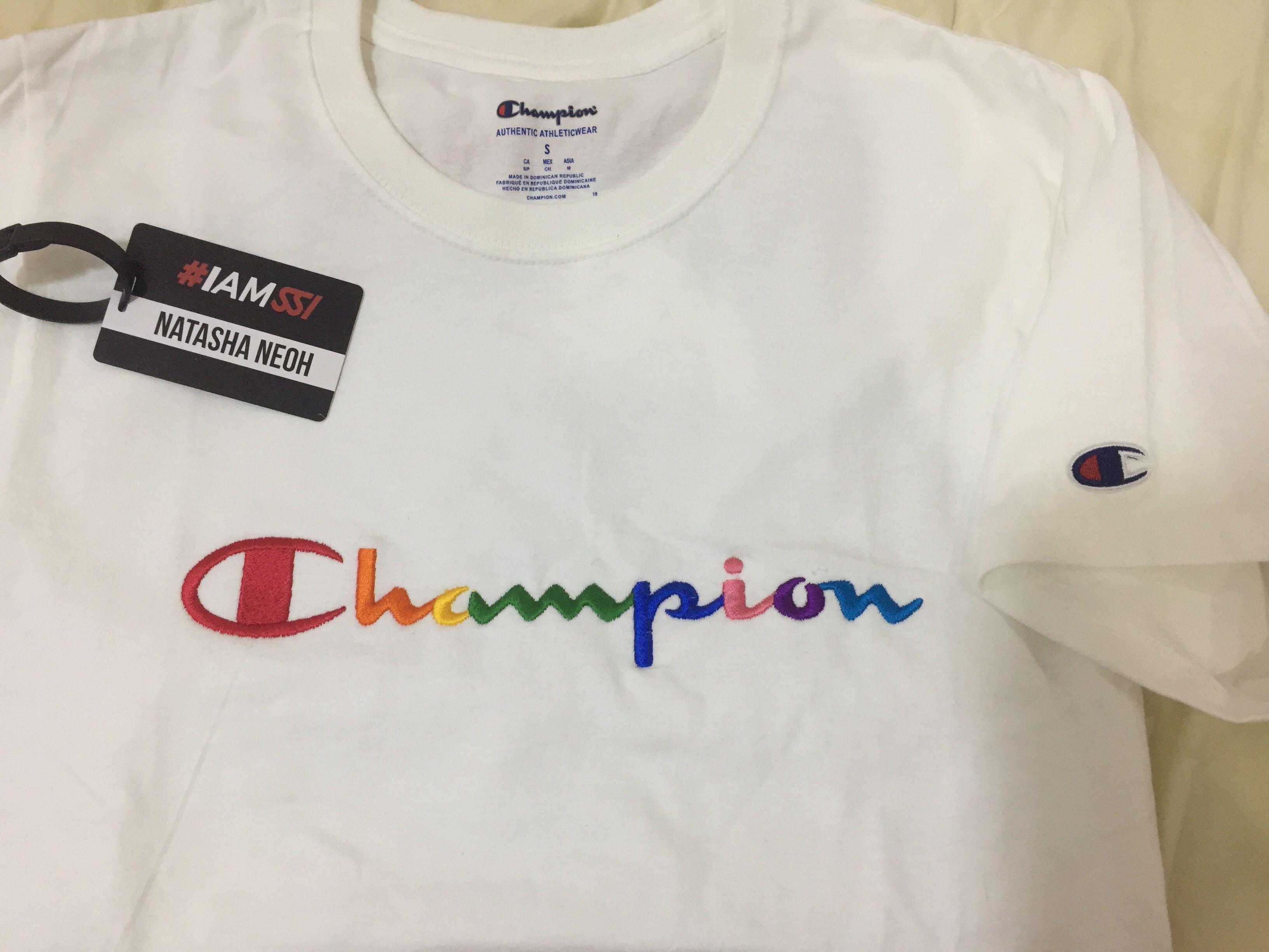 Champion cheap rainbow shirt