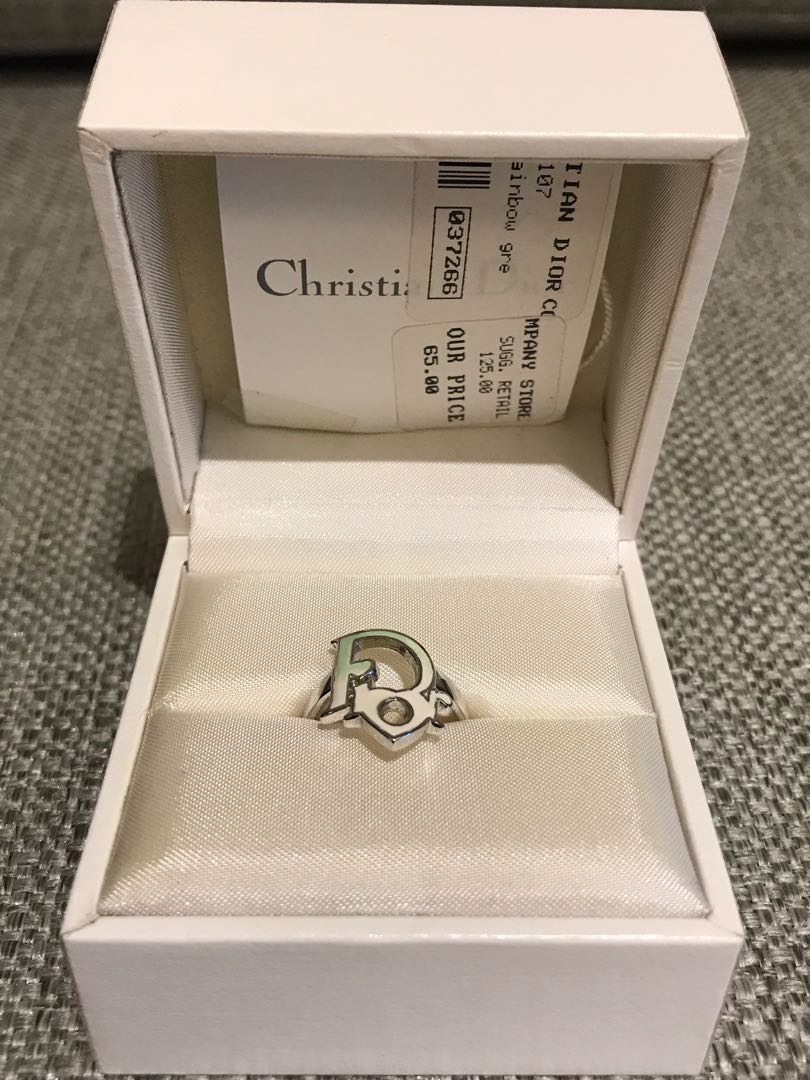 Christian Dior ring, Women's Fashion, Jewelry & Organisers, Body