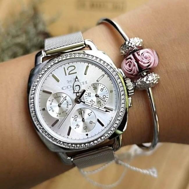 Coach 14502489 silver 3 6cm