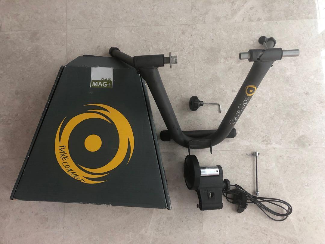 Cycleops Mag Indoor Bike Trainer Sports Equipment Bicycles Parts Bicycles on Carousell