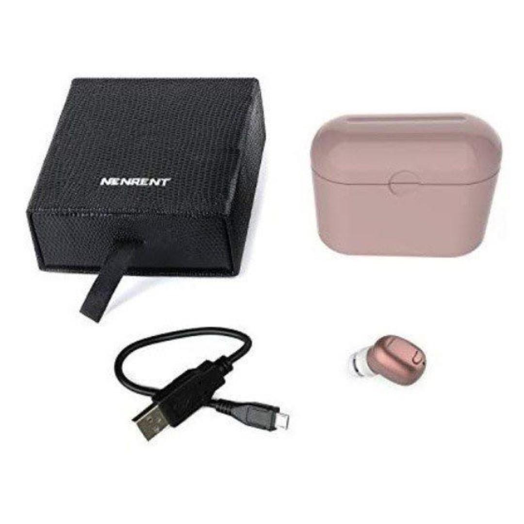 E500 NENRENT S570 Bluetooth Earbud Smallest Mini Invisible V4.1 Wireless Bluetooth Earpiece Headset Headphone Earphone with 400mAh Charging Case