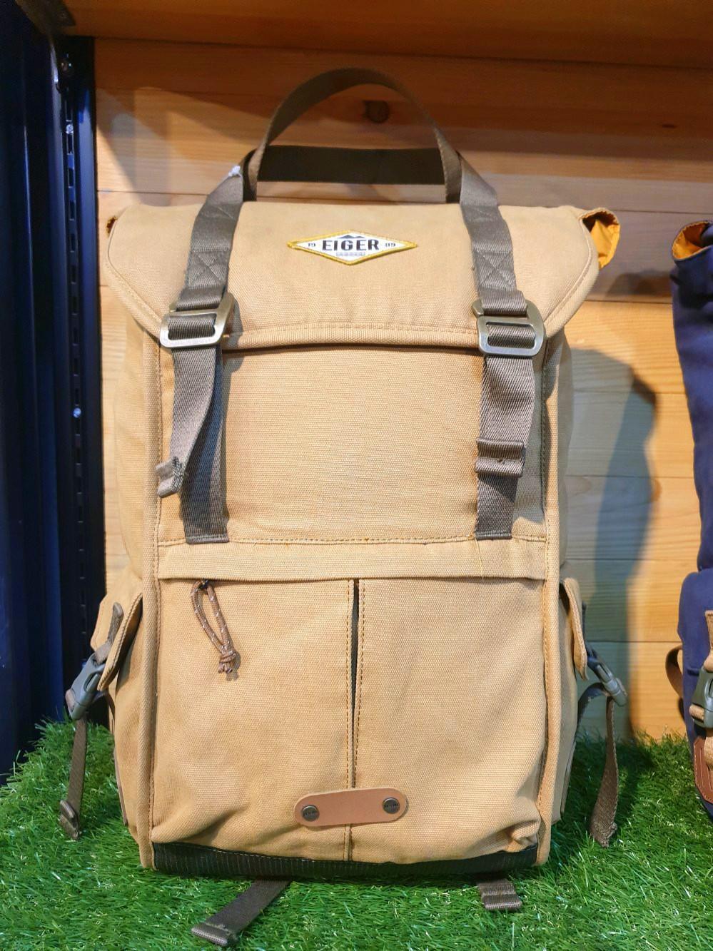 Eiger 1989 cruiser shop backpack tote bag 25l