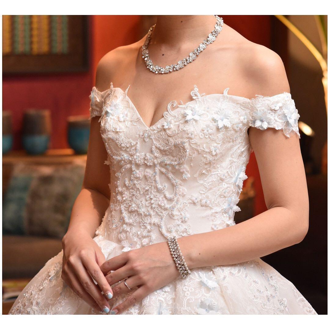 French Japanese Inspired Wedding Gown Women S Fashion Clothes