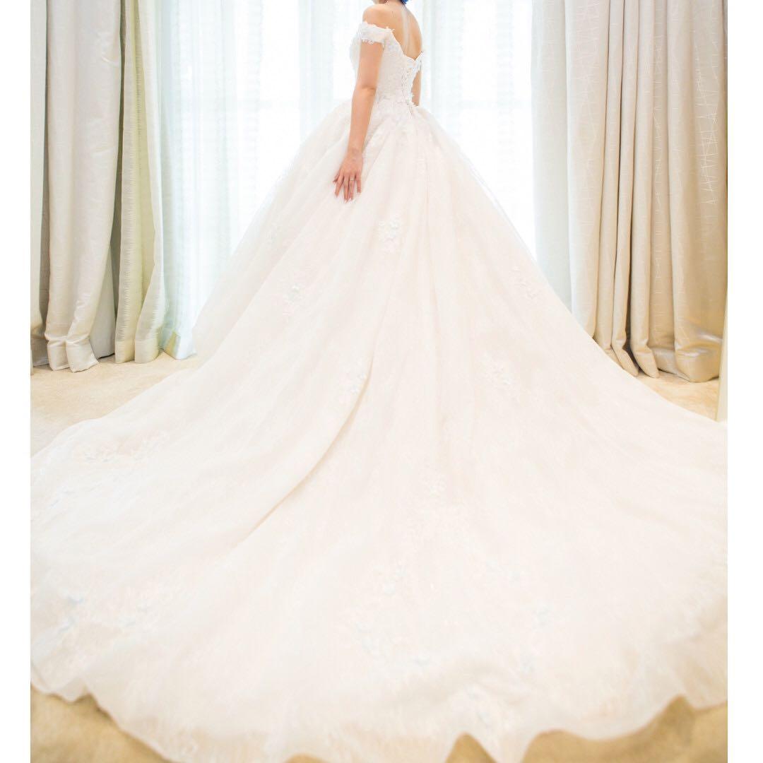 French Japanese Inspired Wedding Gown Women S Fashion Clothes