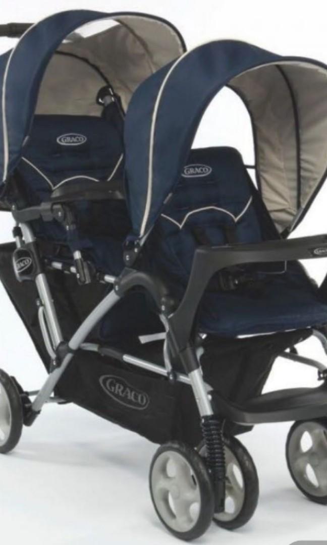 Poussette double stadium duo sport luxe graco hotsell