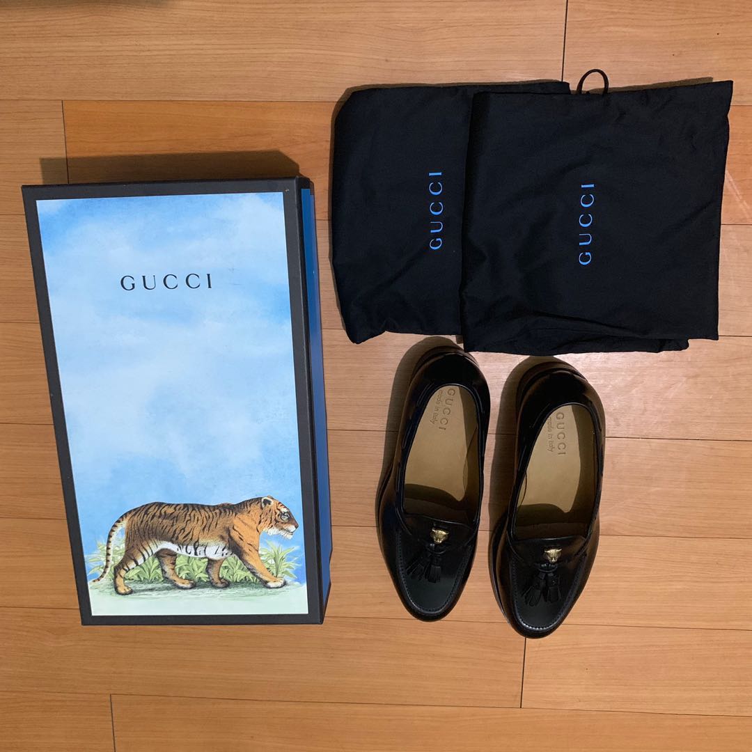[REPRICED] GUCCI Feline Tassel Loafers Limited Edition