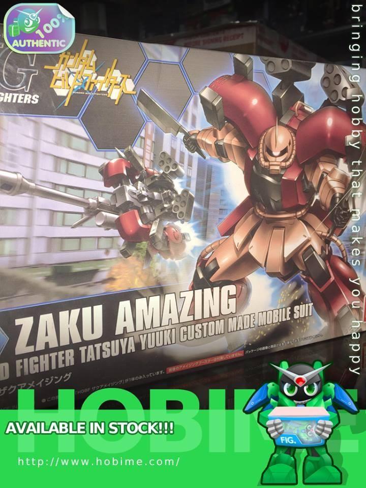 Bandai Hobby HGBF Zaku Amazing Model Kit 1/144 Scale 