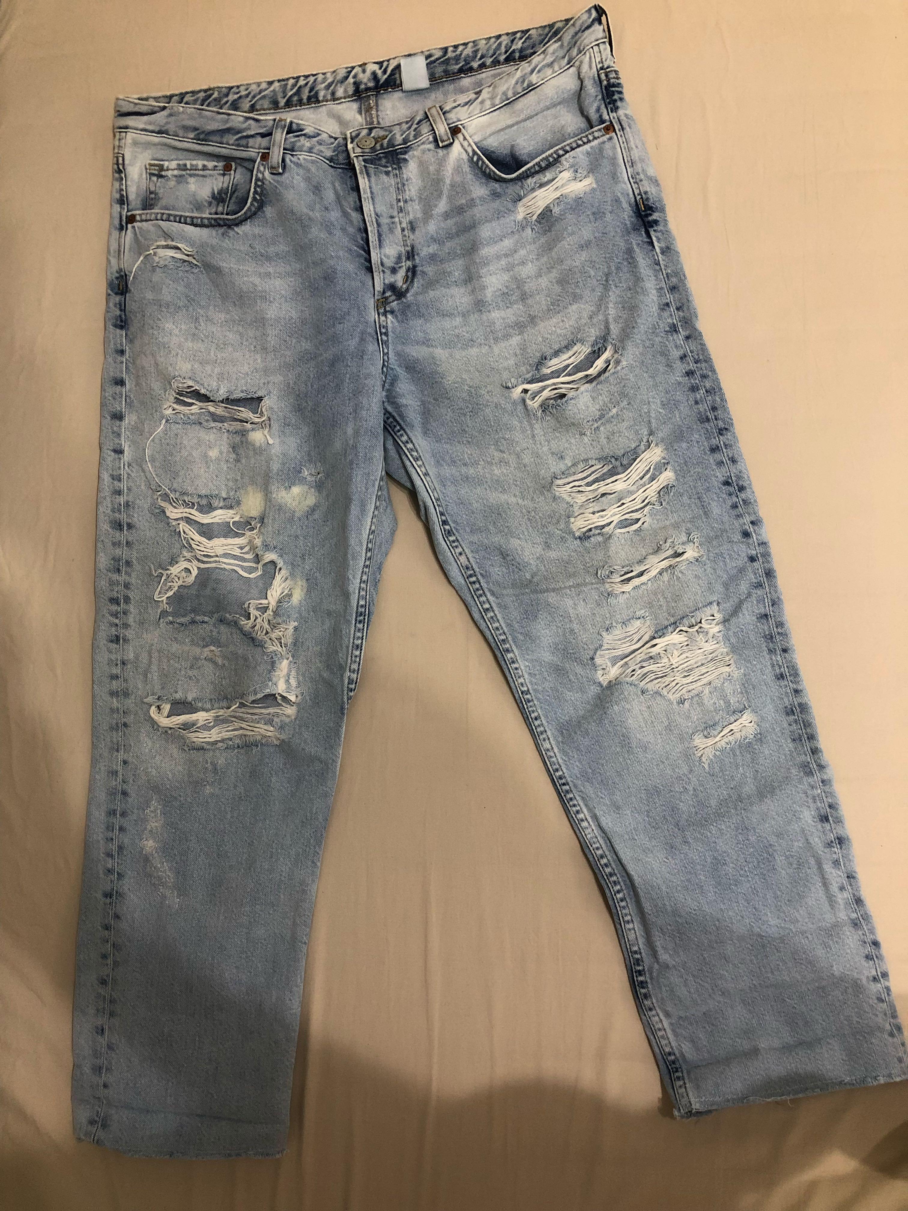 h&m low waist jeans