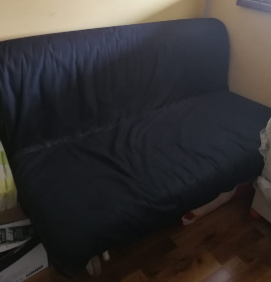Ikea cheap futon wheels