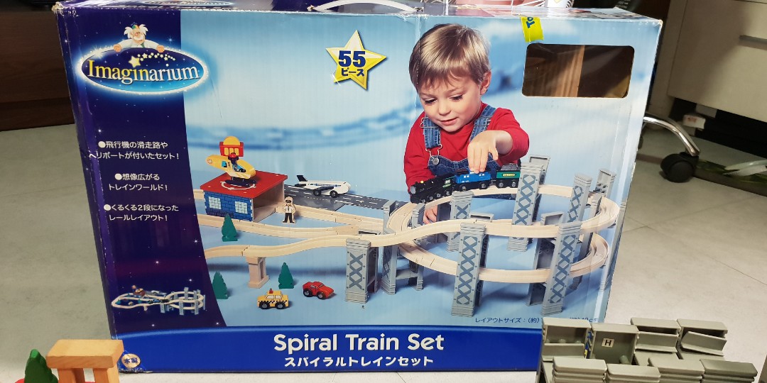 imaginarium spiral train set