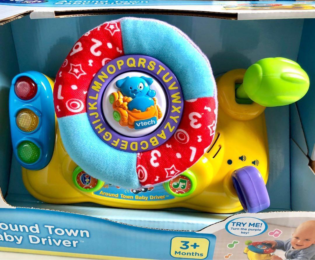  VTech Baby Around Town Baby Driver : Toys & Games
