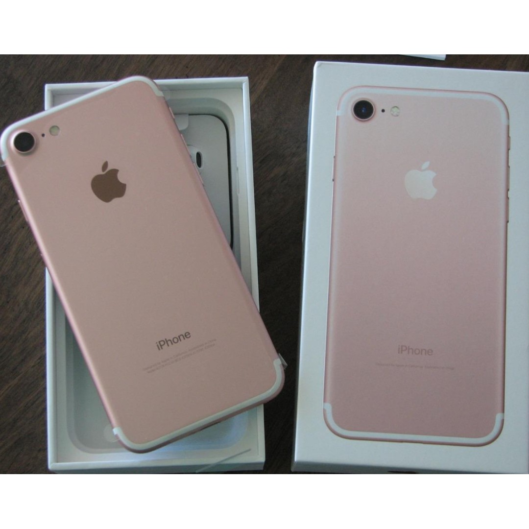 【美品】iPhone 7 Rose Gold 128 GB