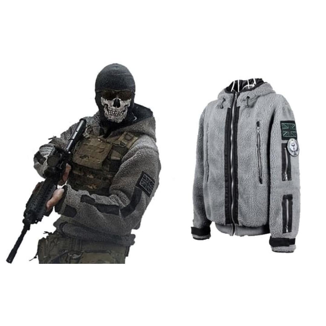 Jacket Simon Ghost Riley Call Of Duty Modern Warfare 2 Fesyen Pria Pakaian Baju Luaran Di Carousell