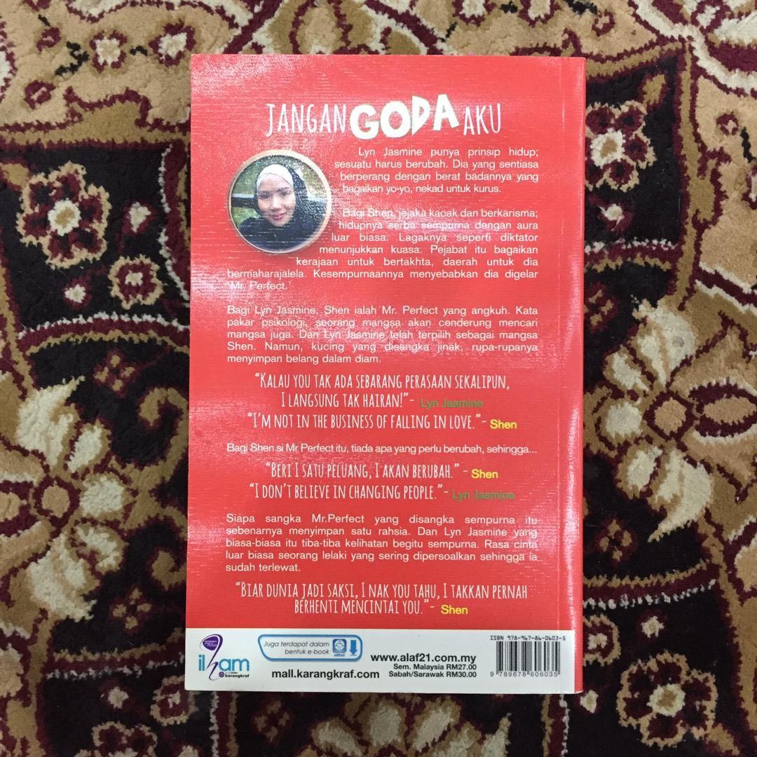 Jangan Goda Aku Preloved Novel Books Stationery Books On