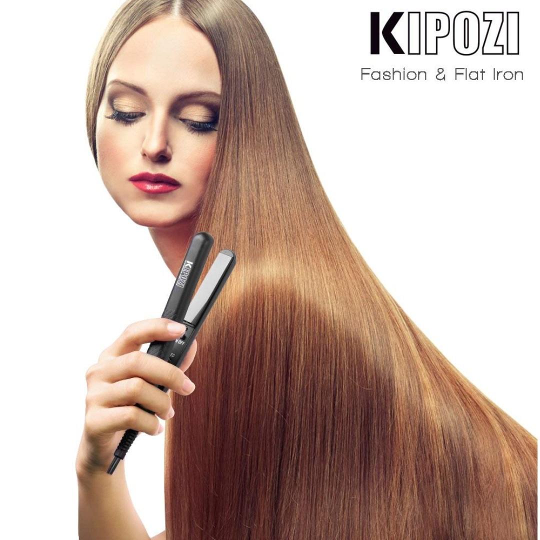 Kipozi Mini Hair Straightener 0 5 Inch Ceramic Flat Iron For