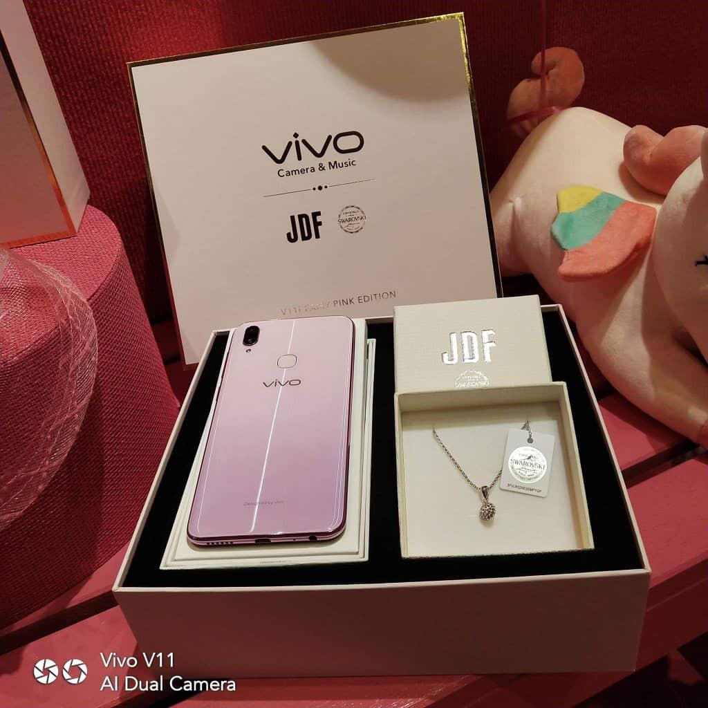 Kredit Vivo V11 Fairy Pink Dapat 1x Cicilan Akhir Telepon Seluler Tablet Lainnya Di Carousell