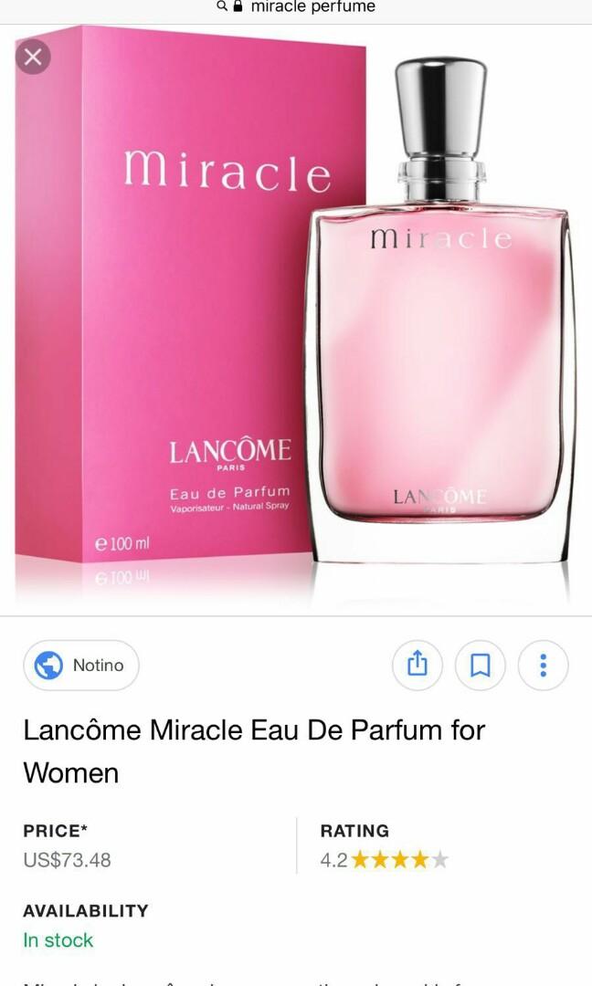 Miracle lancome notino clearance