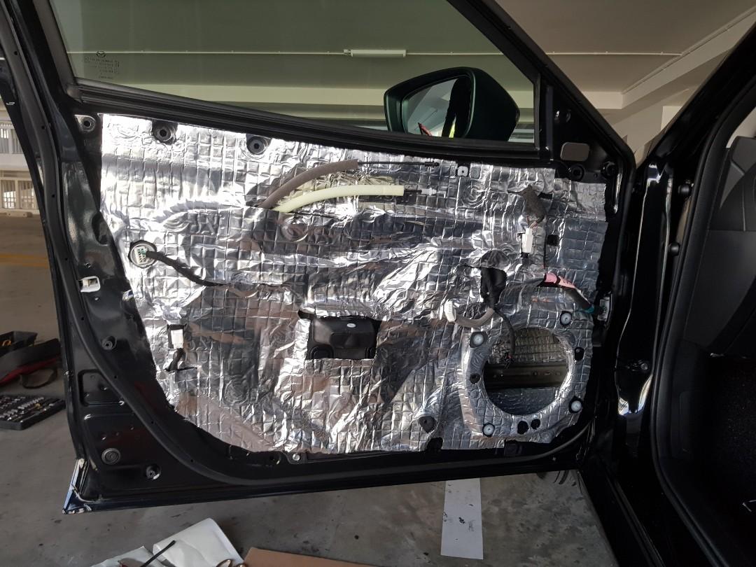 Mazda 3 Door 2 Layer Soundproofing Car Accessories Accessories
