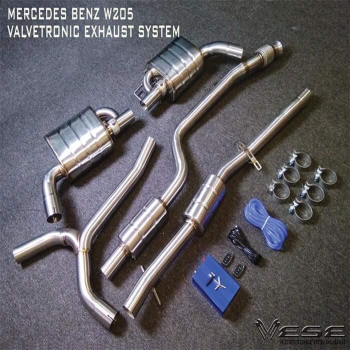 MERCEDES BENZ W205 VALVETRONIC EXHAUST SYSTEM, Auto Accessories on