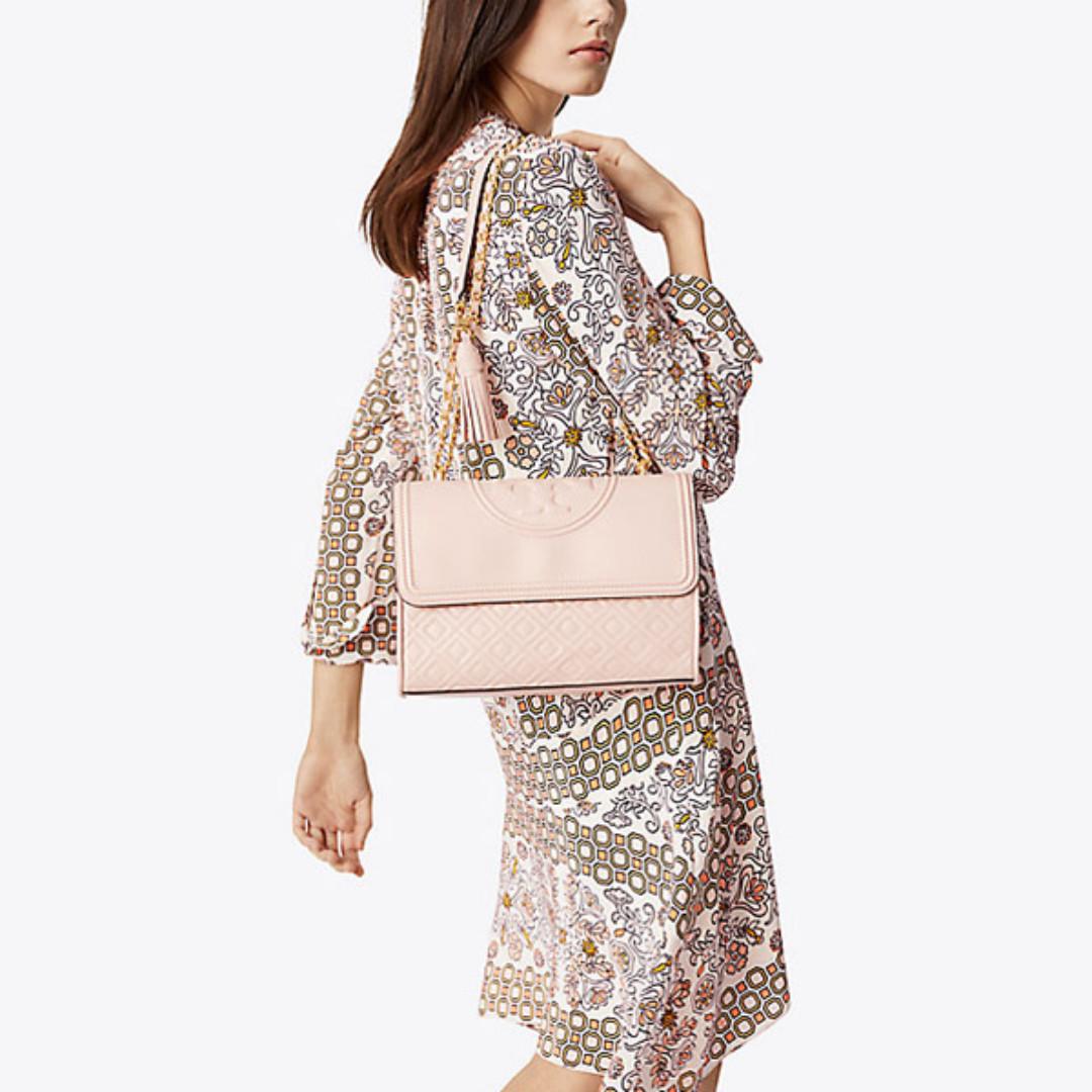 Tory burch fleming shell pink discount