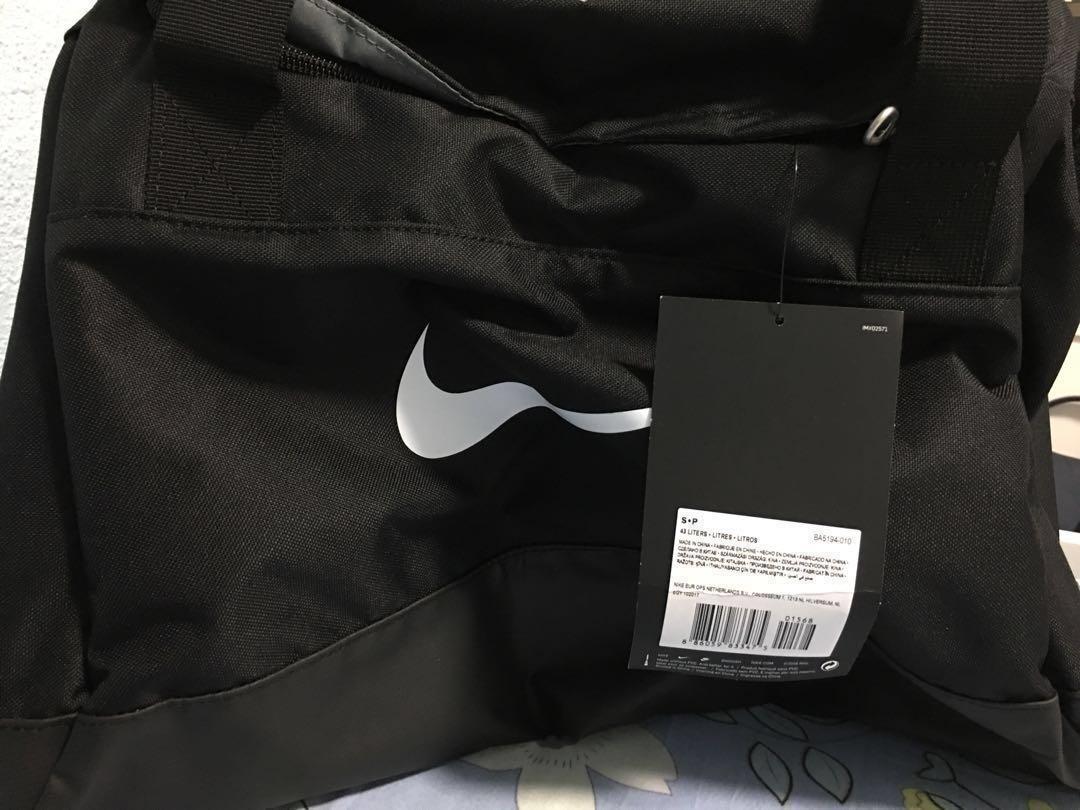 Nike bag 43 litres gym bag sports bag swimming bag Men s