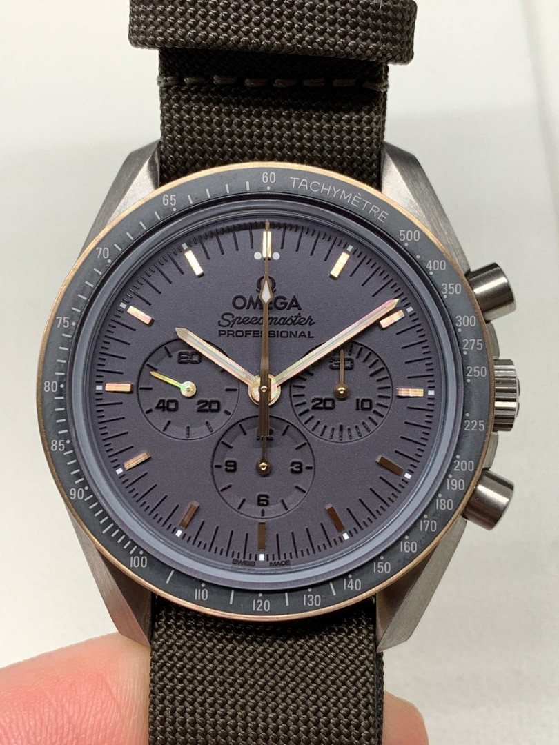 Omega speedmaster apollo 11 45th anniversary, Luxury, Watches on Carousell
