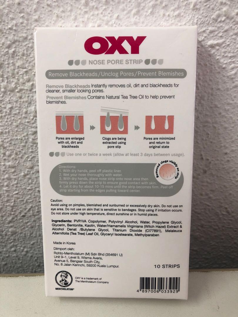 OXY Nose Pore Strip, Beauty u0026 Personal Care, Face, Face Care on 