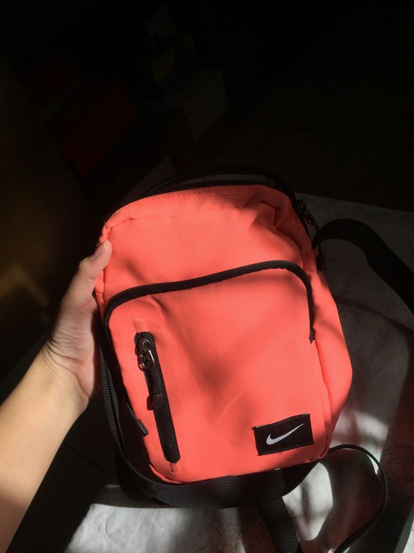nike bag peach