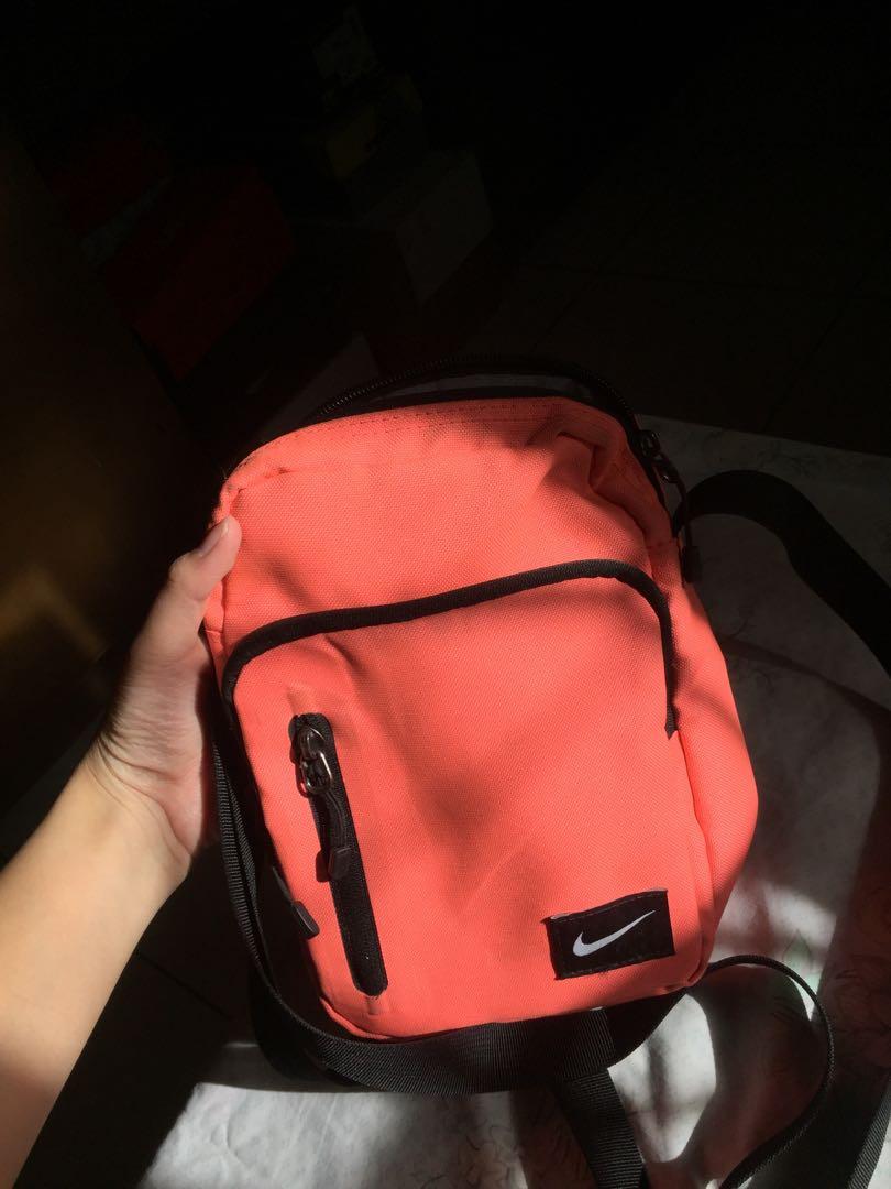 nike bag peach