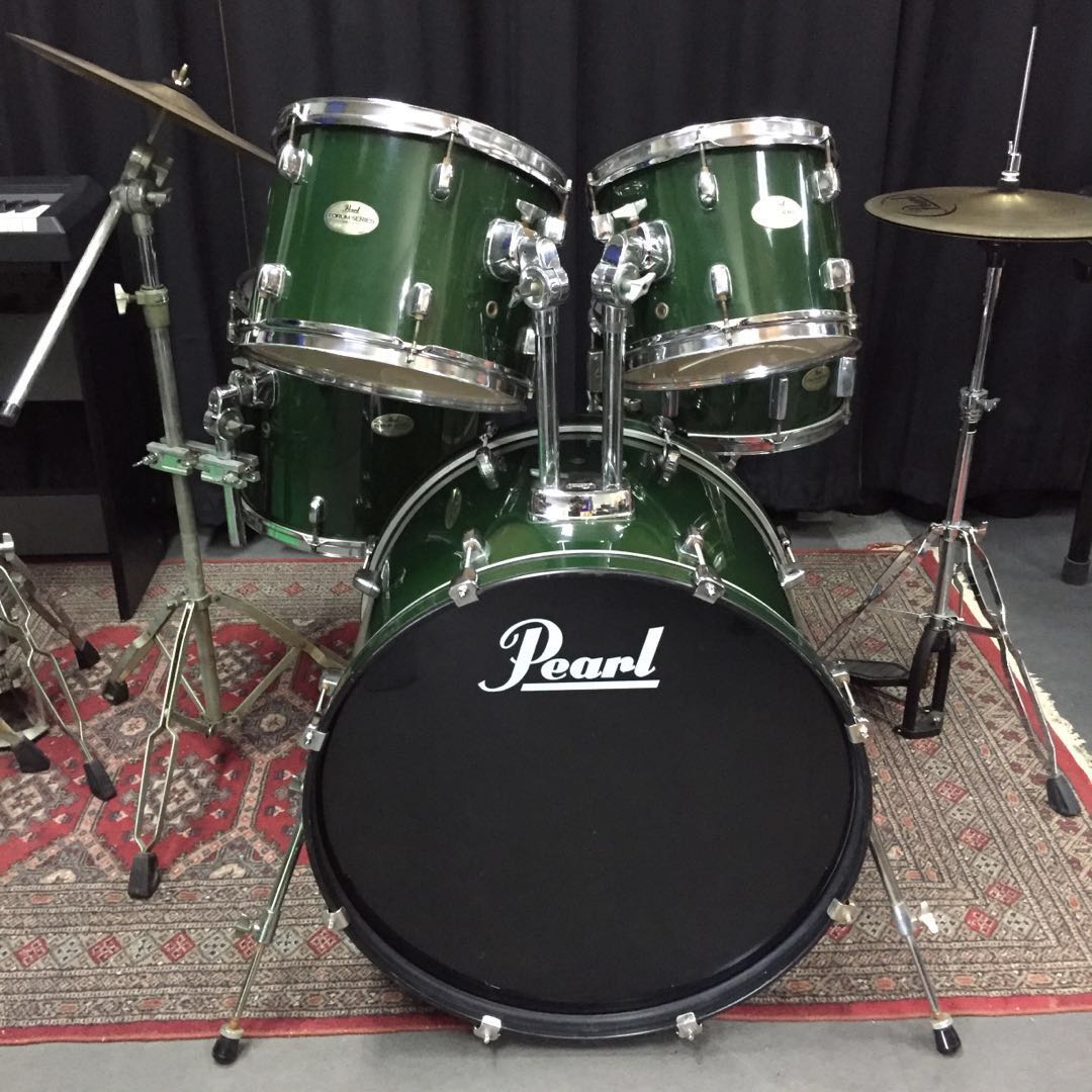 Pearl low volume drum kit, Hobbies & Toys, Music & Media, Musical