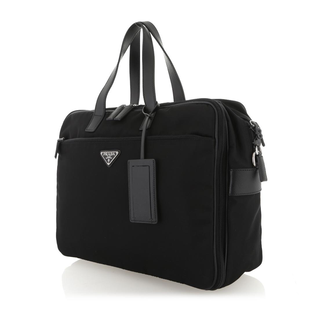 prada nylon laptop bag