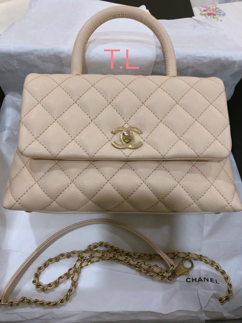 Preloved Chanel Coco Handle Bag Rare Women S Fashion Bags Wallets Cross Body Bags On Carousell
