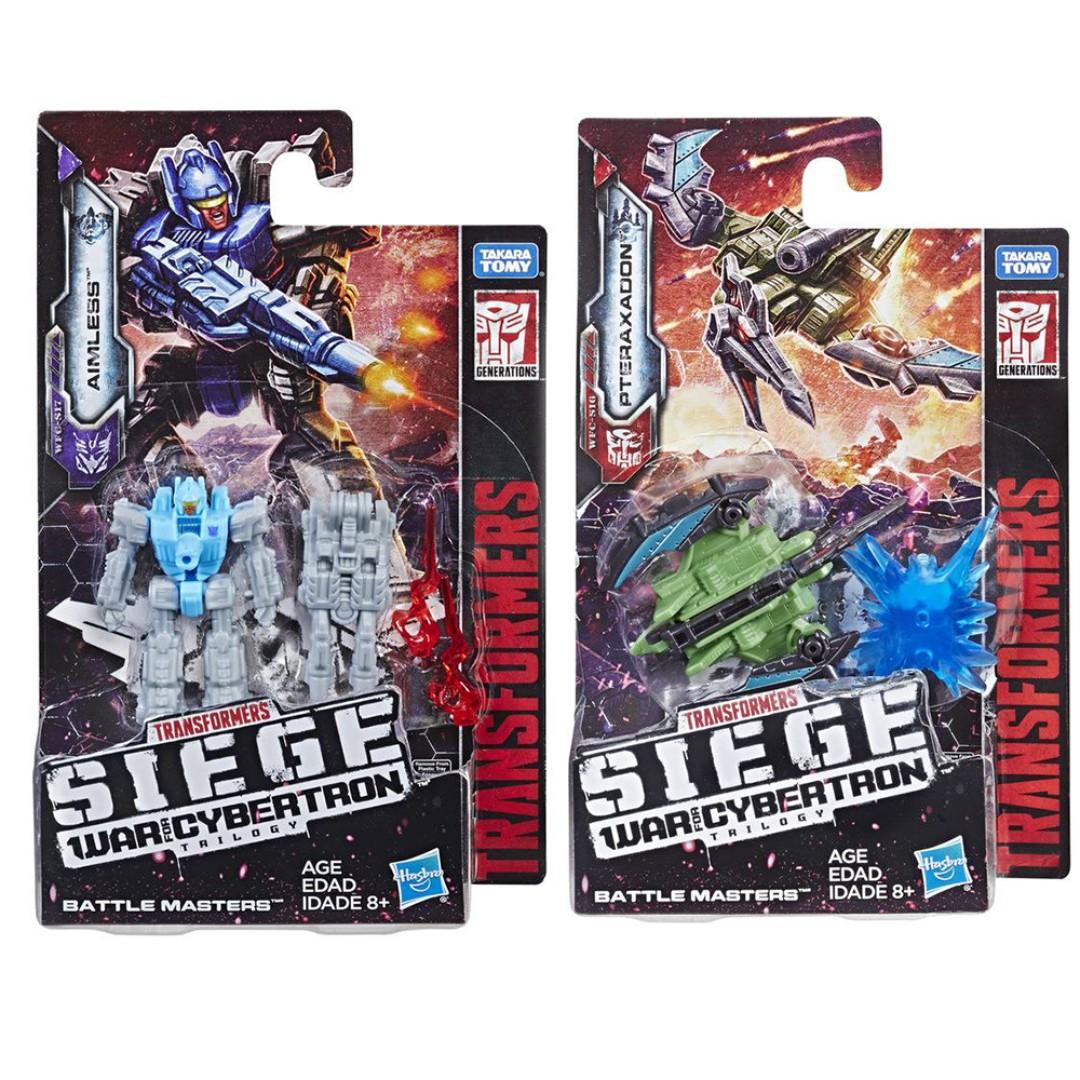 Transformers Siege War for Cybertron Battle Masters Pteraxadon MOSC
