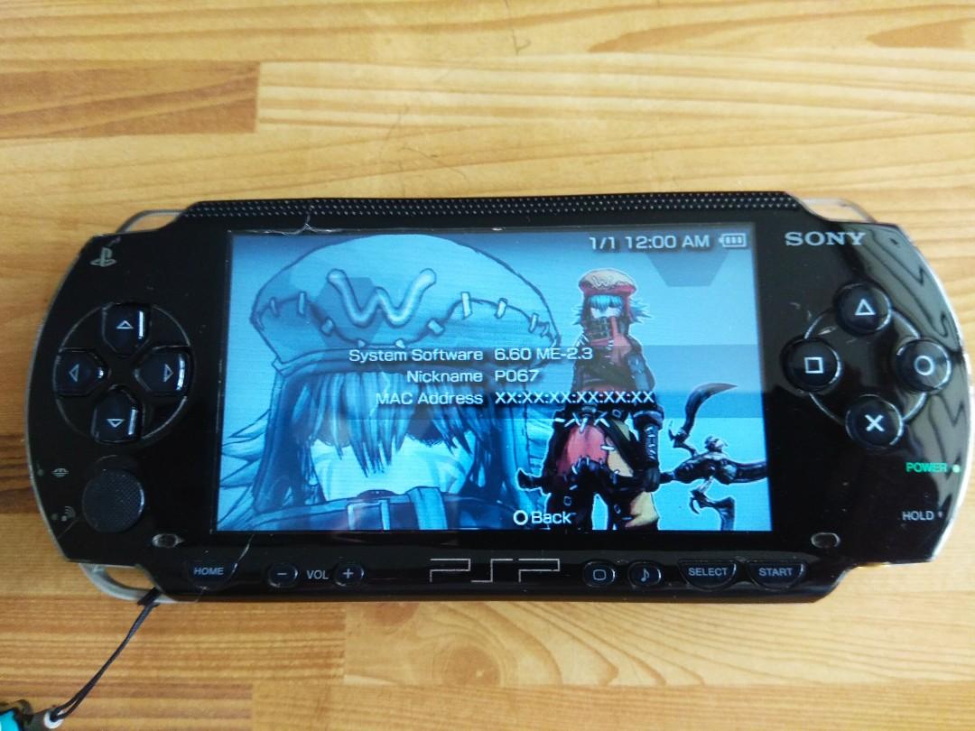 Modded Psp 1000 Fat Toys Games Video Gaming Consoles On Carousell